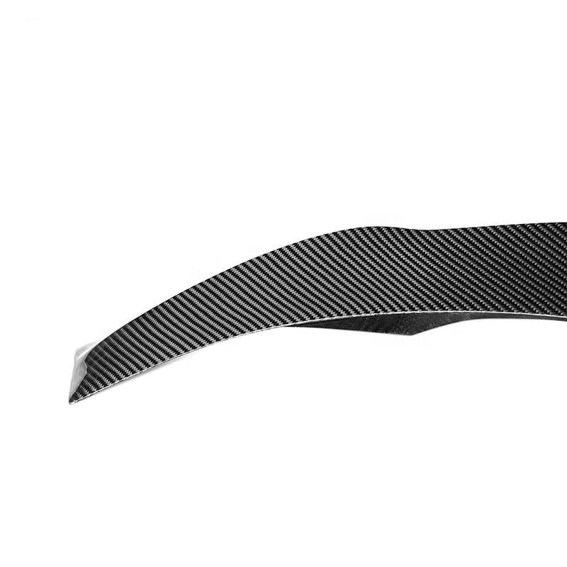 Forza Dry Carbon Rear Spoiler For Tesla Model 3 2017+  Set Include:  Rear Spoiler  Material: Dry Carbon  NOTE: Professional installation is required.