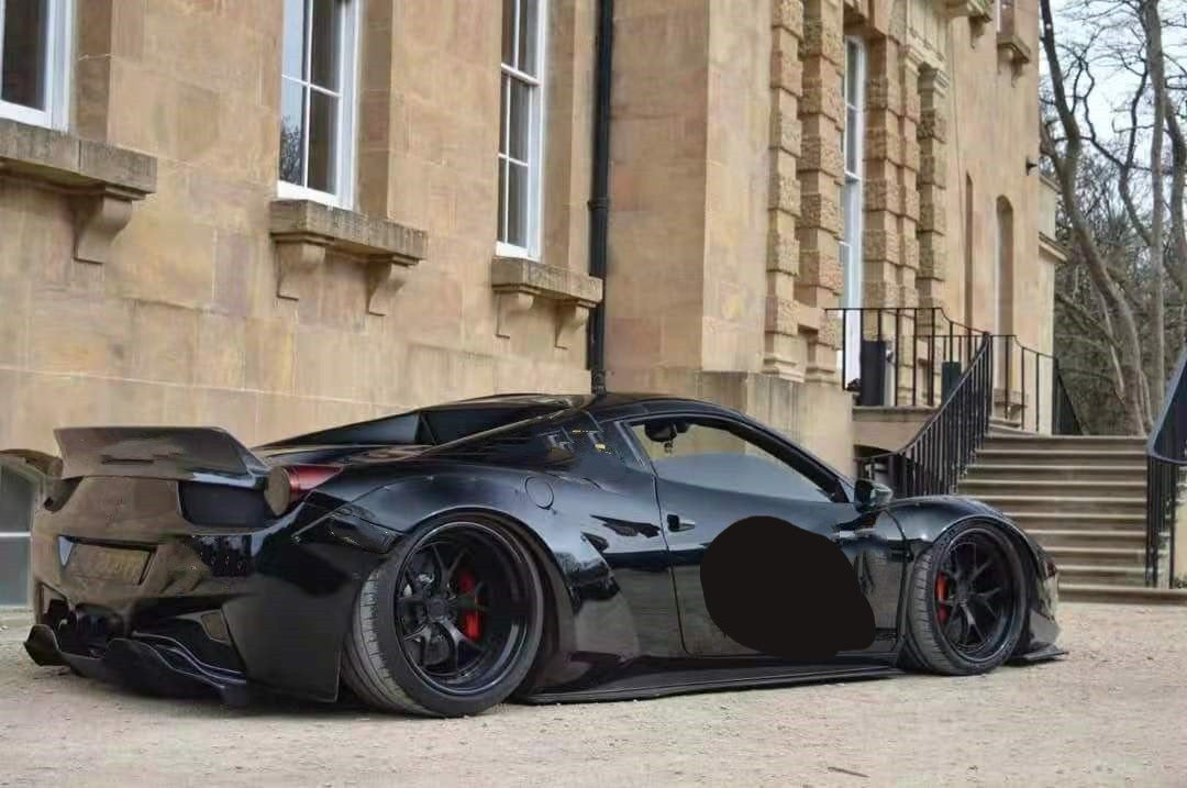 Libertywalk LB Style FIber Glass Wide Body Kit For Ferrari 458 Italia And Spider Spyder