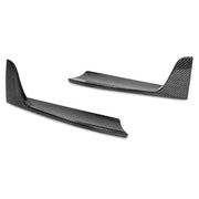 Forza Dry Carbon Rear Bumper Canards For Porsche 718 Cayman Boxter 2016+  Set Incude:  Canards Material: Dry Carbon  Will Fit Only With Our Rear Bumper  NOTE: Professional installation is required. 