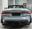 Forza Dry Carbon Rear Diffuser for BMW G80 M3 G82 M4 2020+  Set Include:  Rear Diffuser ﻿Material: Dry Carbon Fiber