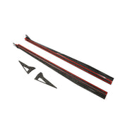 Forged Carbon Side Skirts For Lamborghini Huracan LP640-4 Perfomante 2 Door 2017-2019  Set include: Side Skirts Material: Forged Carbon  NOTE: Professional installation is required during installation.