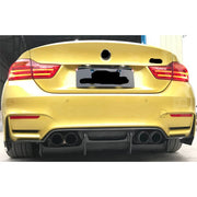 PSM Style Dry Carbon Rear Diffuser For M3 F80 M4 F82 F83  Set include:    Rear DiffuserMaterial: Dry Carbon NOTE: Professional installation is required