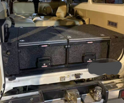 Slide Kitchen Drawer Systems For Land Cruiser 78 LC 78 by Forza Performance  Simplify the storage and organization of equipment and valuables. These lockable drawers with integrated deck and faceplates were designed specifically for the Toyota Land Cruiser 78. Hide the contents from prying eyes, while creating a more convenient and easily accessible storage space in your car. Designed solidly for tough for both on and off-road travel.