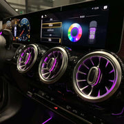 B class air vents with light ambient