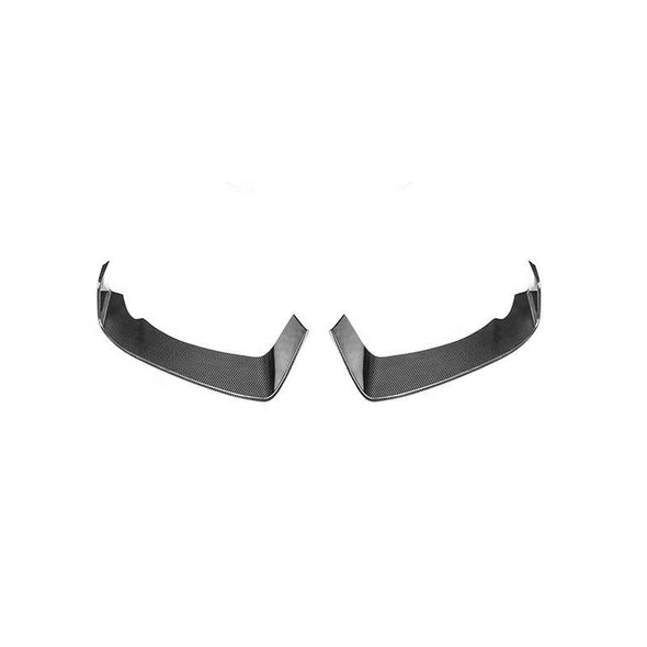 Forza Dry Carbon Front Bumper Air Inlet Trims For Ferrari F8  Set include:   Air Inlet Trims Material: Dry Carbon