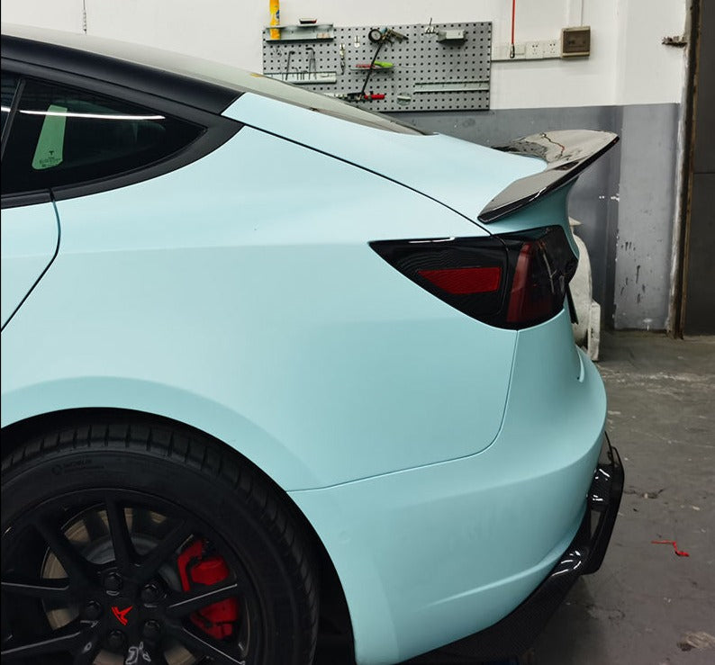 Forza Dry Carbon Rear Spoiler For Tesla Model 3 2017+  Set Include:  Rear Spoiler  Material: Dry Carbon  NOTE: Professional installation is required.