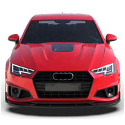 DRY CARBON BODY KIT FOR AUDI S4 B10  Set include:   Front Lip Side Skirt Diffuser Hood Ducktail Spoiler GT Spoiler Bumper Splitter Fog Light Cover MATERIAL: Dry Carbon