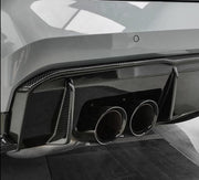 Forza Dry Carbon Rear Diffuser for BMW G80 M3 G82 M4 2020+  Set Include:  Rear Diffuser ﻿Material: Dry Carbon Fiber