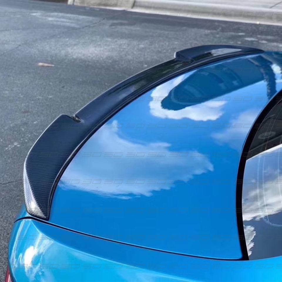 CS Style Dry Carbon Rear Spoiler For BMW M2 F87  Set Include:  Rear Spoiler Material: Dry Carbon  NOTE: Professional installation is required.