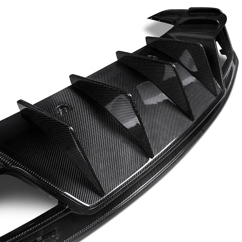 Forza Dry Carbon Rear Diffuser For Chevrolet Camaro 2016-2018  Set include:   Rear Diffuser Material: Dry Carbon