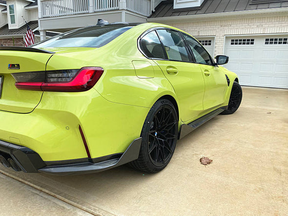 VORSTEINER CARBON BODY KIT FOR BMW M3 G80 M4 G82 2020+  Set include:   Front Lip Front Grille Side Skirts Rear Diffuser Spoiler Material: Real Carbon Fiber  NOTE: Professional installation is required 