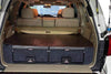 Deployable Slide Drawer Systems For Land Cruiser 200 LC200easily accessible storage space in your car. Designed solidly for tough for both on and off-road travel.  Measurements: Fixed 1000*530*275mm / Roller 1000*530*275/150mm  Which drawers are best for me?  We have a turnkey solution and you are able to modify the whole drawers system with:  - Sink faucet  - Kitchen   - Barrier  - Slide floor  - Table Board / Cutting board  - Fridge 