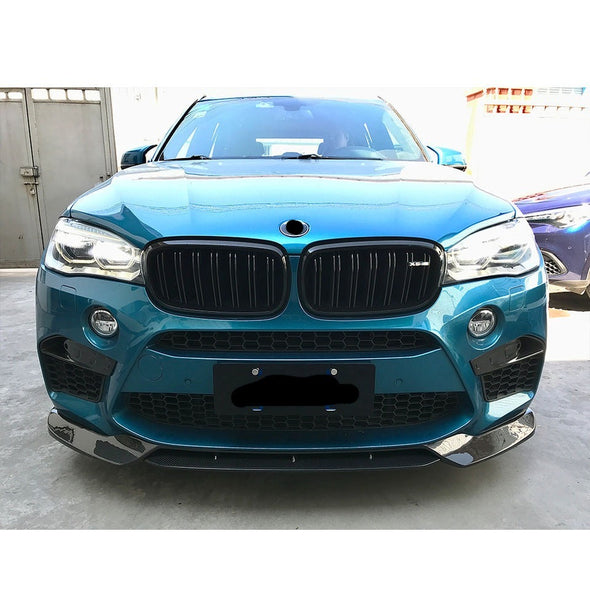 Dry Carbon Front Lip For BMW X5M F85 X6M F86  Set include:    Front Lip Material: Dry Carbon