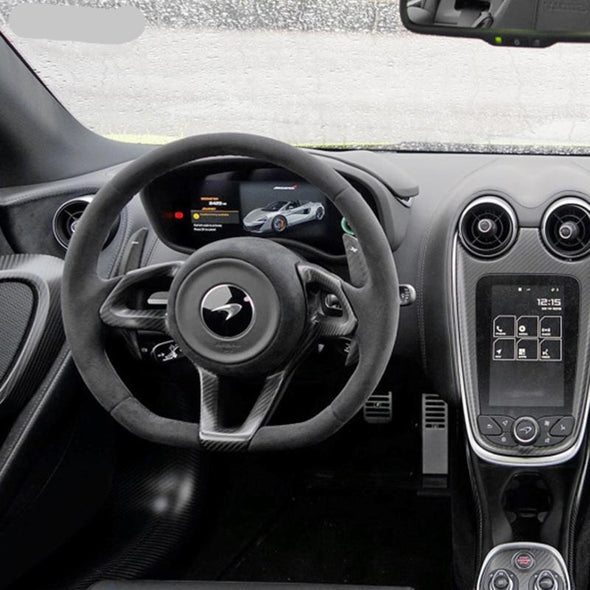 Steering Wheel Trim For McLaren 540 / 570 / 600LT
 carbon fiber parts 