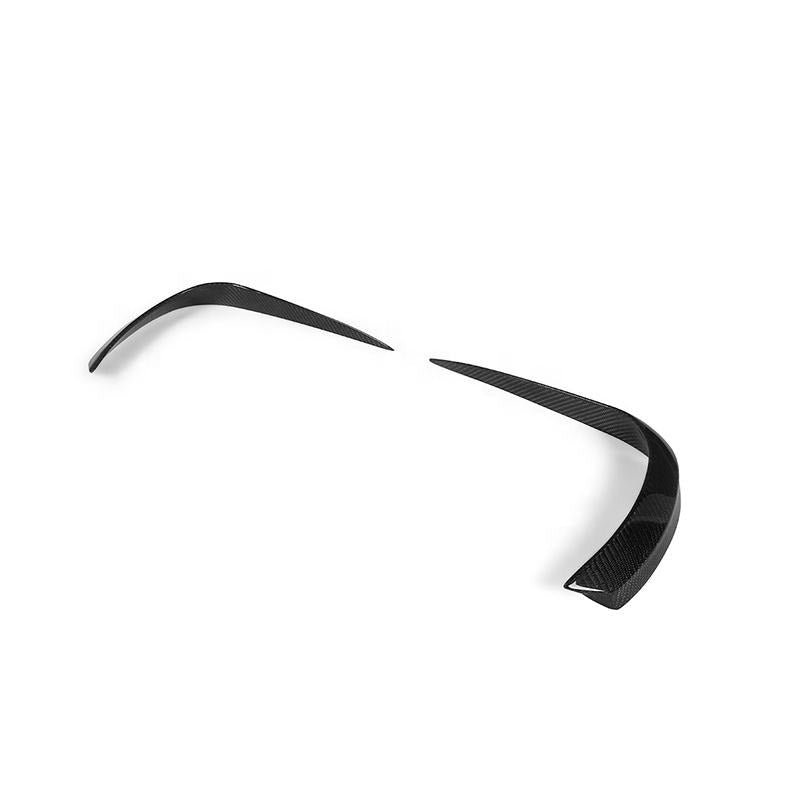 Forza Dry Carbon Front Bumper Canards For Mercedes Benz AMG GT AMG GT S 2014-2016  Set include:  Canards Material: Dry Carbon  Note: Professional installation is required