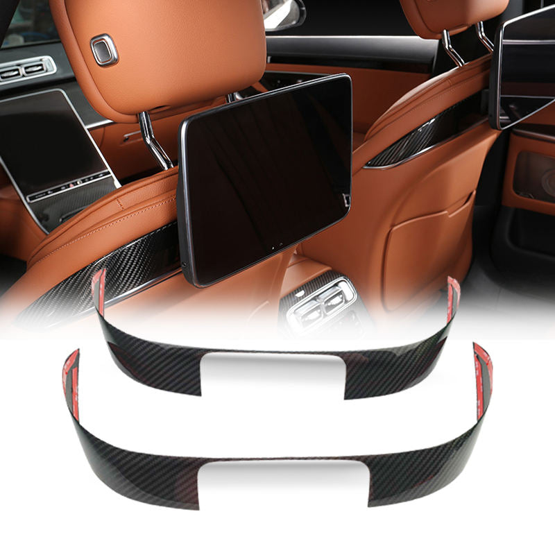 Carbon Interior Parts For Mercedes Benz S Class W223  Set incude:  Dashboard Panel Trim Gear Shift Panel Trim Rear Air Outlet Panel Back Air Vent Seat Display Trim Door Hundle Button Panel Car Door Window Lift Armrest Panel Window Lift Door Button Panel Trim * FOR LEFT DRIVING SIDE, AND STICK ON DIRECTLY*  CONTACT US FOR PRICING  * When purchase please tell us which one you want