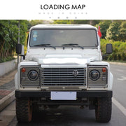 HEADLIGHT GUARD MESH PROTECTION for LAND ROVER DEFENDER 90 110 L316 1999 - 2017
