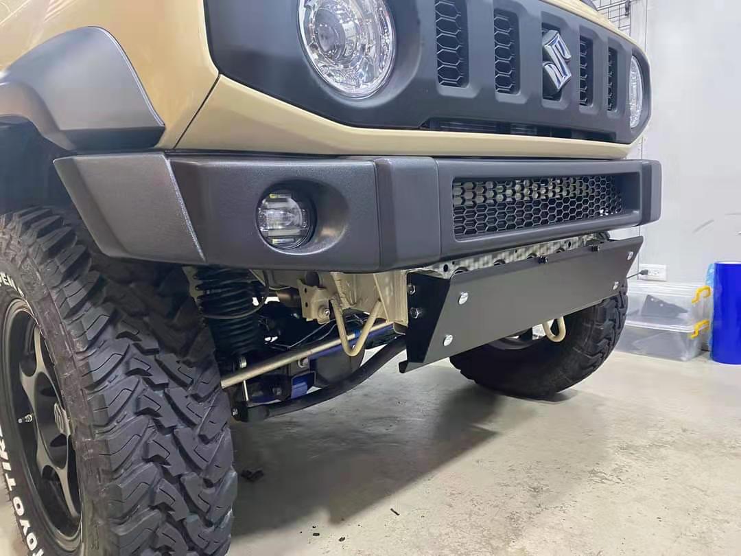 HIGH-BRIDGE FIRST FRONT BUMPER FOR SUZUKI JIMNY JB74 (2018+)