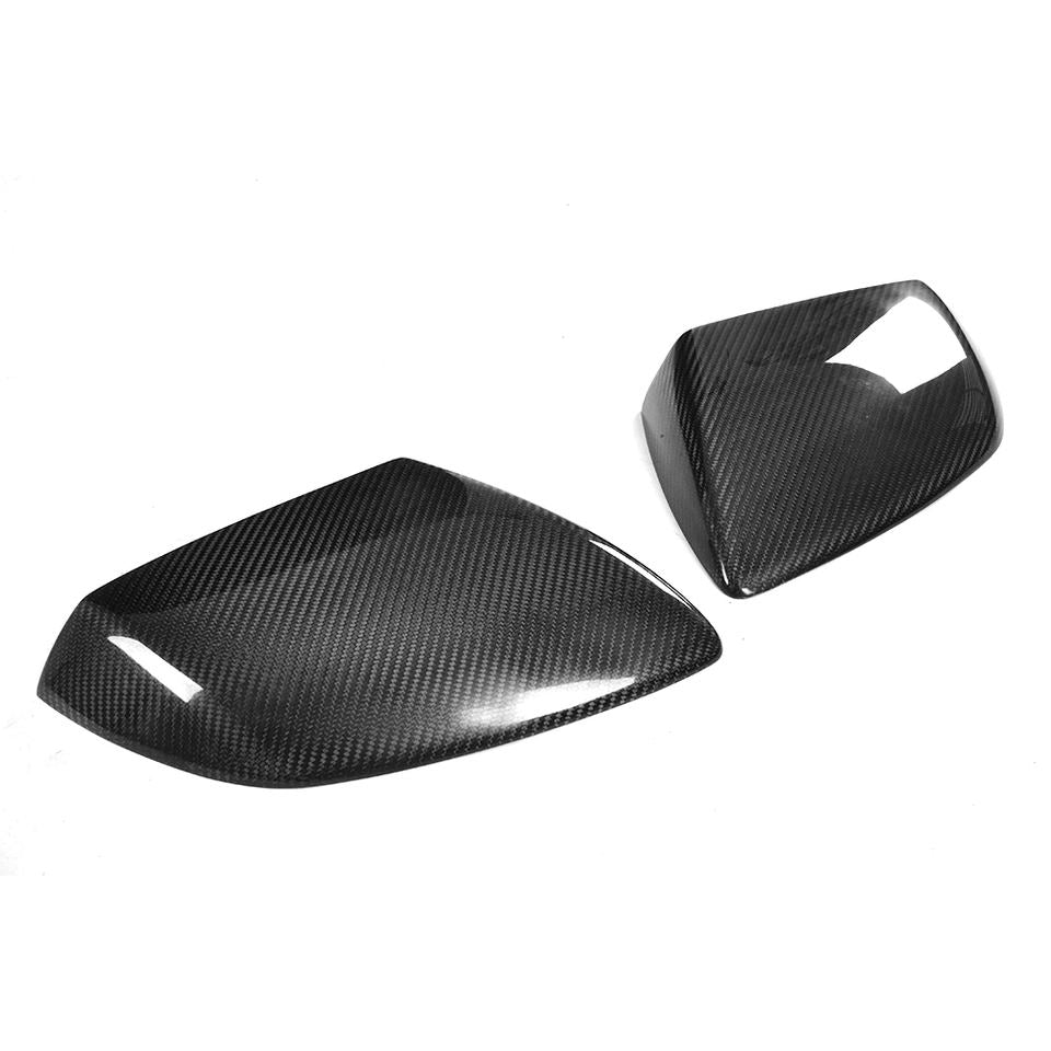 Carbon Mirrors For Lamborghini Huracan LP600 LP610 Coupe 2015-2019  Set include: Mirrors. Add on Material: Carbon  NOTE: Professional installation is required during installation.