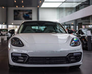 BODY KIT for PORSCHE PANAMERA 971 2017 - 2024

Set includes:

Front Bumper Assembly
Side Skirts
Rear Diffuser

Material: Plastic

NOTE: Professional installation is required. Factory LED DRL must be reused