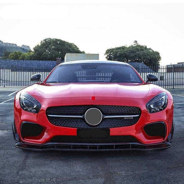 Dry Carbon Fiber Front Lip For AMG GT | GTS 2014 - 2017