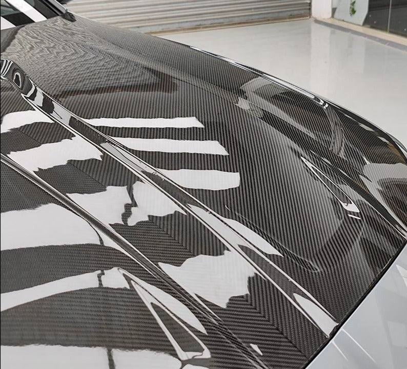 Forza Dry Carbon Hood / Bonnet for BMW G80 M3 G82 M4 2020+  Set Include:  Hood / Bonnet ﻿Material: Dry Carbon Fiber