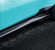 Forza Dry Carbon Side Skirts For Aston Martin DB 11  Set include:  Side Skirts Material: Dry Carbon  Note: Professional installation is required