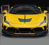 Forza Dry Carbon Front Lip For Ferrari F8  Set include:   Front Lip Material: Dry Carbon
