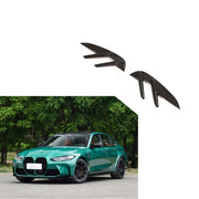 DRY CARBON FIBER FRONT FENDER AIR VENTS for BMW M3 G80 2021+