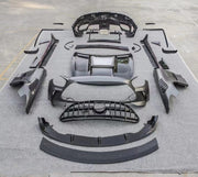 High Quality Black Series Style Carbon Fiber Body Kit for AMG GT GTS GT GTR C190 2014 - 2017