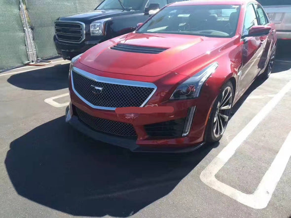Body Kit upgrade Cadillac CTS to CTS-V 2013 - 2018  Set include:    Front bumper Front hood Side fenders Rear Diffuser Rear spoiler