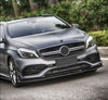 Forza Carbon Front Lip For Mercedes Benz A Class A45 AMG   Set include: Front Lip Material: Carbon  Note: Professional electrician installation is required