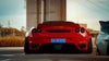 F430 car accessories FRP or carbon fiber front wheel archers rear wheel Eyebrow body kit For Ferrari F430 modificaion libertywalk LB style