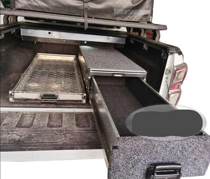 Slide Kitchen Drawer Cargo Storage kit For Toyota Hilux