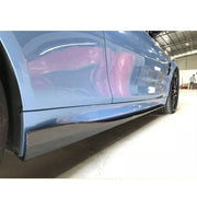 PSM Style Dry Carbon Side Skirts For M3 F80 M4 F82 F83  Set include:    Side Skirts Material: Dry Carbon NOTE: Professional installation is required