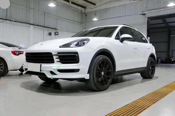  Body Kit for Porsche Cayenne 2018 +  Set include:  Front Lip Rear Diffuser 