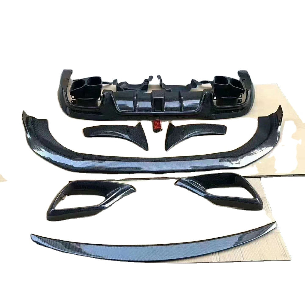 CARBON BODY KIT for MERCEDES-BENZ S-CLASS W222 S63 S65 2018+  Set includes:  Bumper Vents Front Lip Rear Diffuser