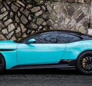 Forza Dry Carbon Side Skirts For Aston Martin DB 11  Set include:  Side Skirts Material: Dry Carbon  Note: Professional installation is required
