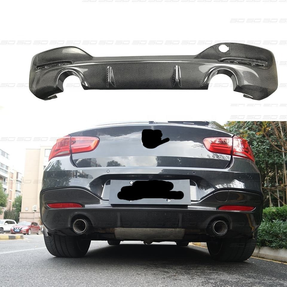 DRY CARBON REAR DIFFUSER FOR BMW 1 SERIES F20 | 3D STYLE – Forza ...