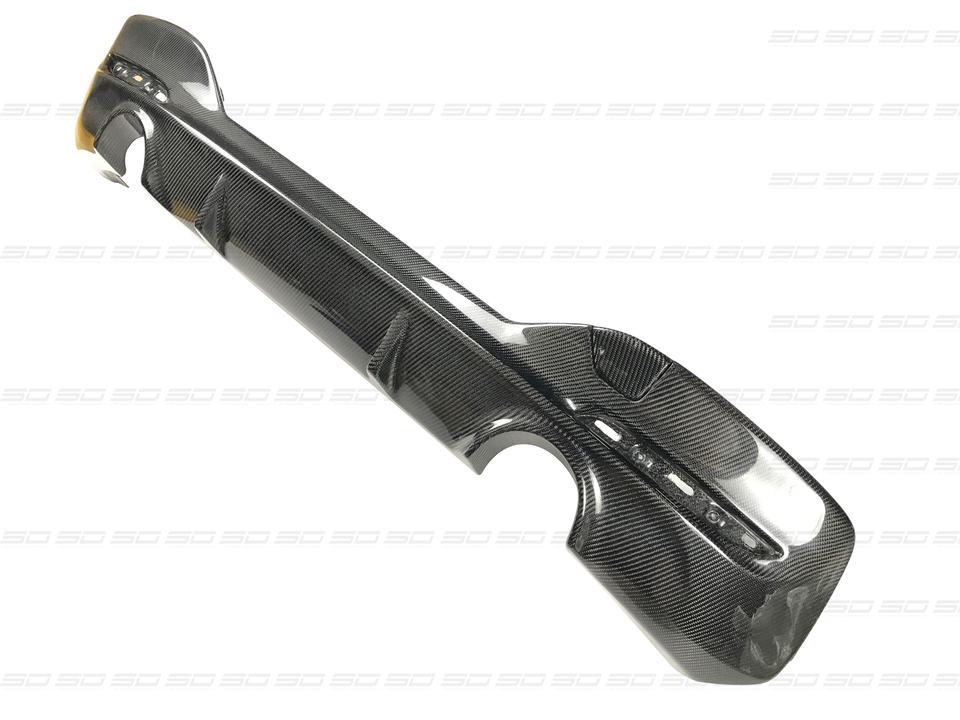 3D Style Dry Carbon Rear Diffuser For BMW 1 Series F20  Set include:    Rear Diffuser Material: Dry Carbon NOTE: Professional installation is required