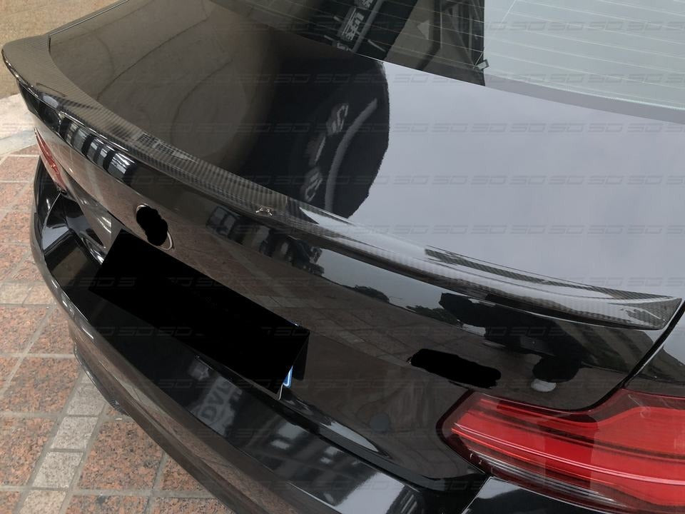 CS Style Dry Carbon Rear Spoiler For BMW M2 F87  Set Include:  Rear Spoiler Material: Dry Carbon  NOTE: Professional installation is required.