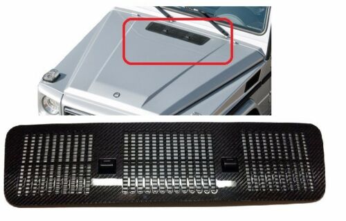 Hood air supply CARBON GRILLE COVER for Mercedes Benz W463 G class G63 G55 G550