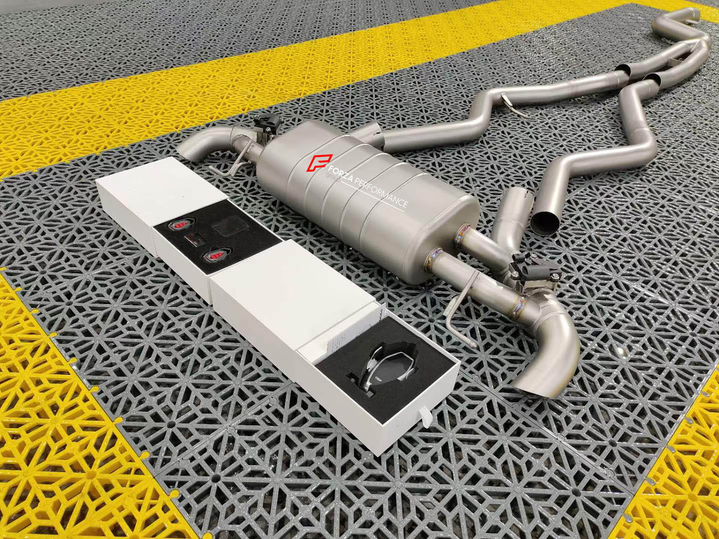 VALVED EXHAUST CATBACK MUFFLER for BMW G20 G21 340 440