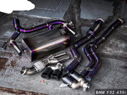 VALVED EXHAUST CATBACK MUFFLER V1 for BMW  4 Series  F32 435i coupe 2.0T 2014+