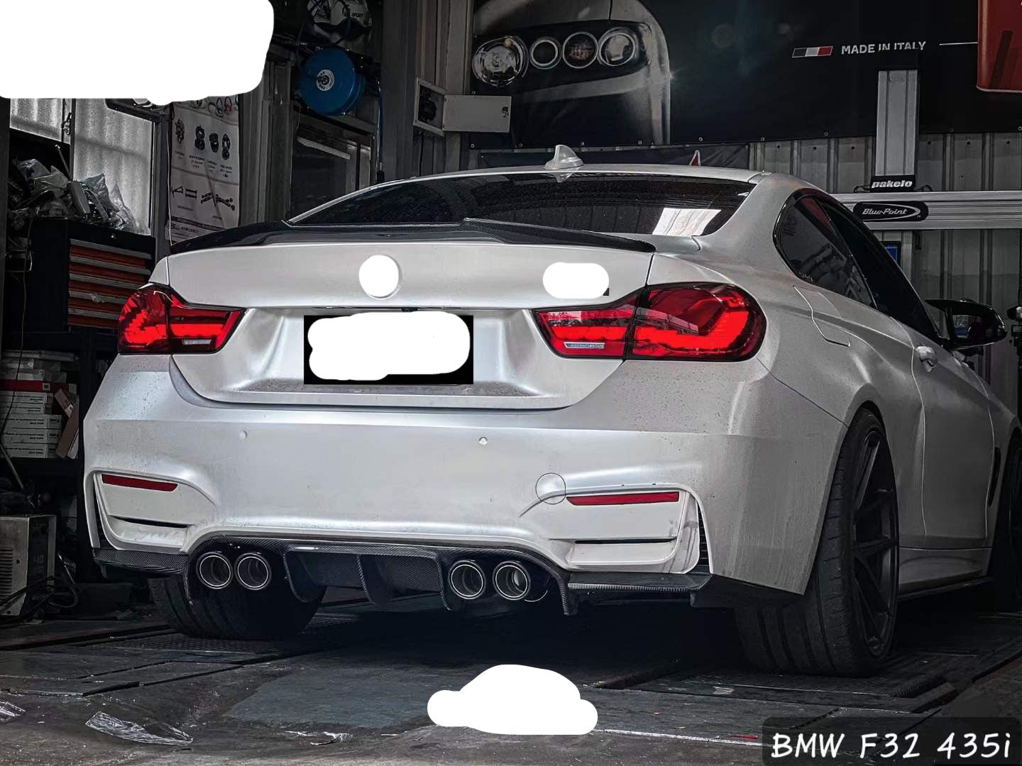VALVED EXHAUST CATBACK MUFFLER V1 for BMW  4 Series  F32 435i coupe 2.0T 2014+