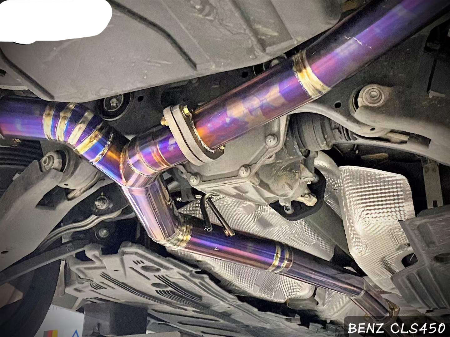 VALVED EXHAUST CATBACK MUFFLER for Mercedes-Benz CLS 450