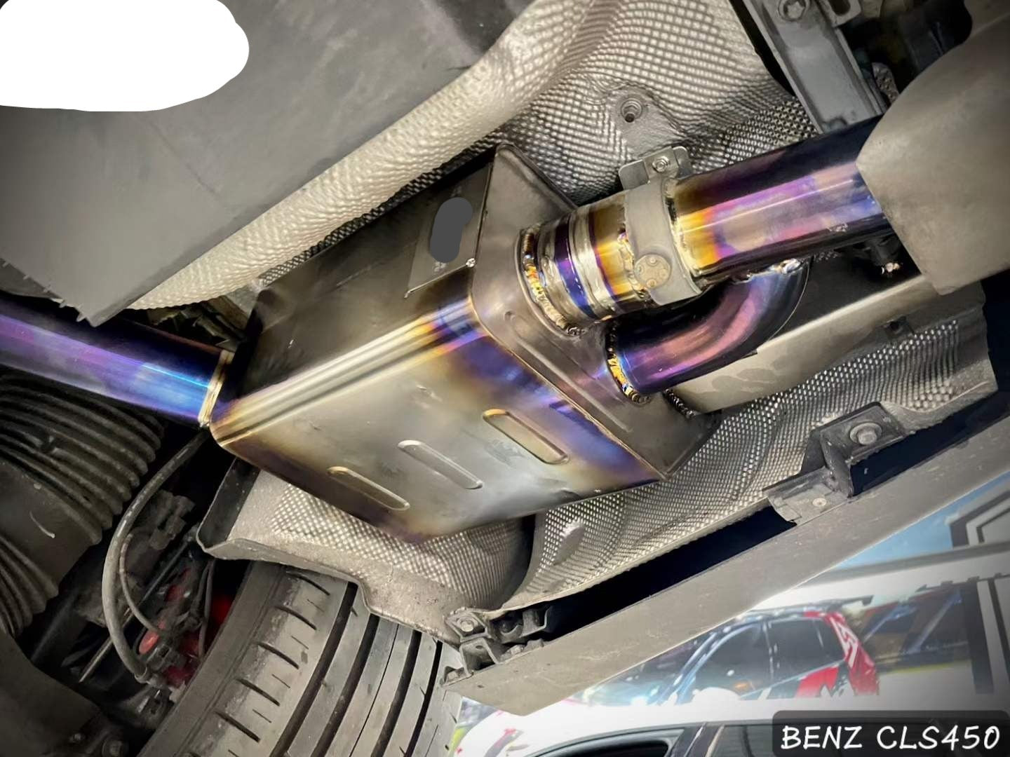 VALVED EXHAUST CATBACK MUFFLER for Mercedes-Benz CLS 450