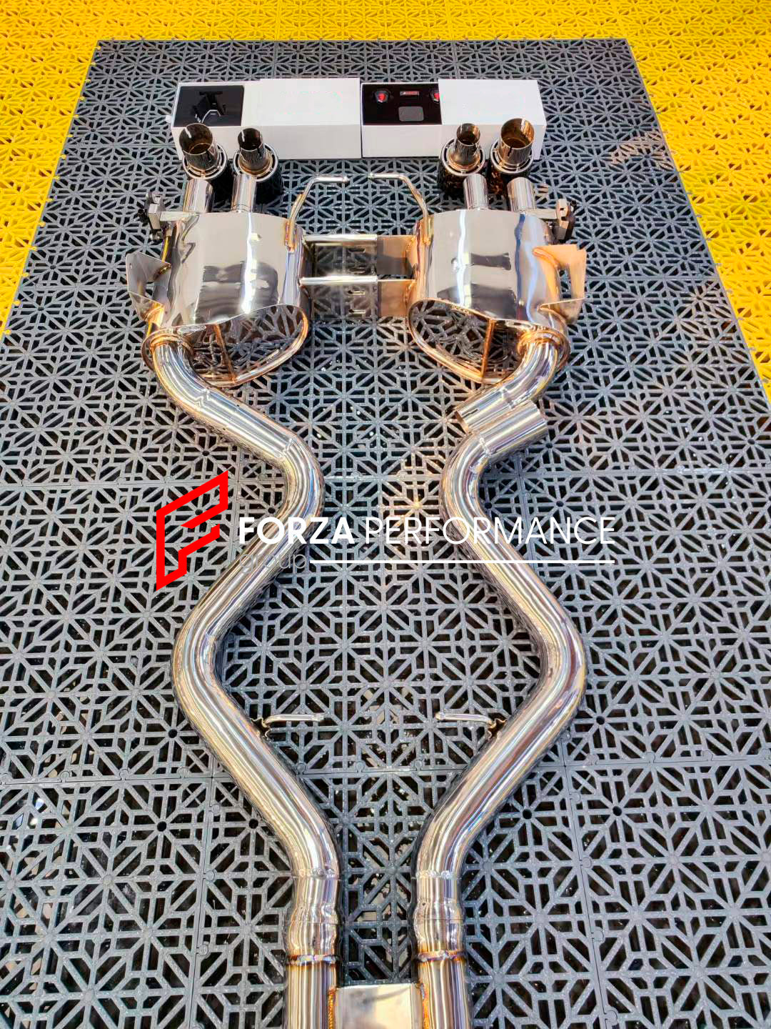 VALVED EXHAUST CATBACK MUFFLER for BMW M3 E92
