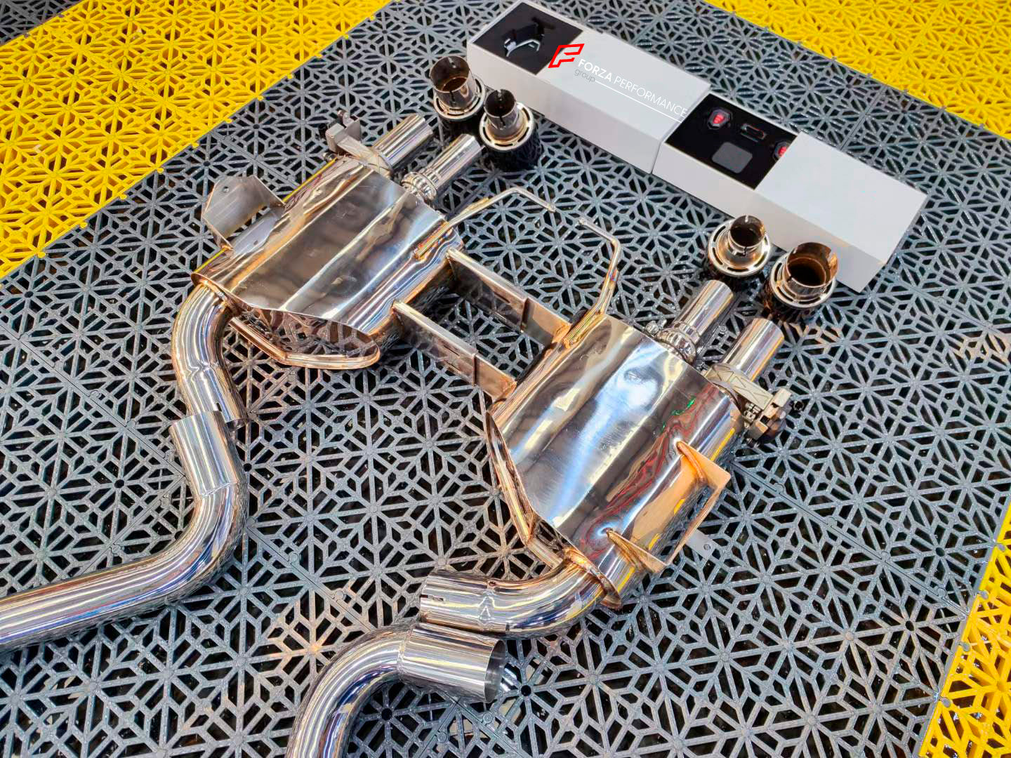 VALVED EXHAUST CATBACK MUFFLER for BMW M3 E92