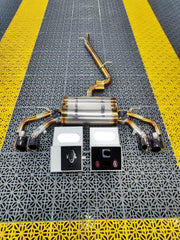 VALVED EXHAUST CATBACK MUFFLER for VOLKSWAGEN GOLF 8R